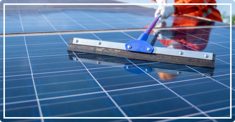 太陽光パネル清掃